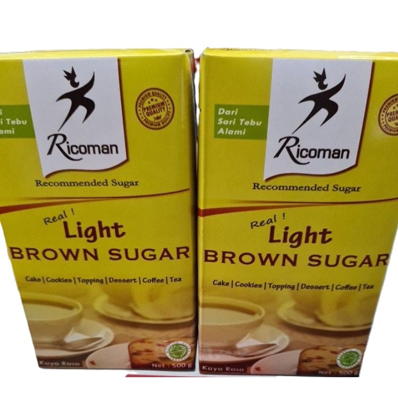 

Ricoman Brown Sugar 500gr