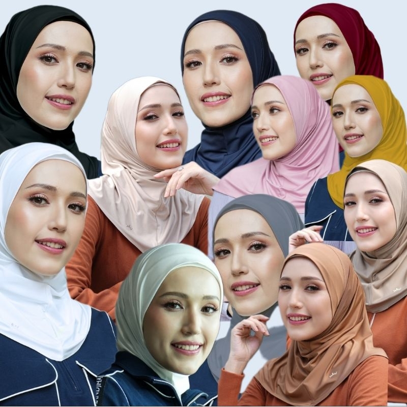 HIJAB INSTANT RUBY BERGO BY MANDJHA IVAN GUNAWAN