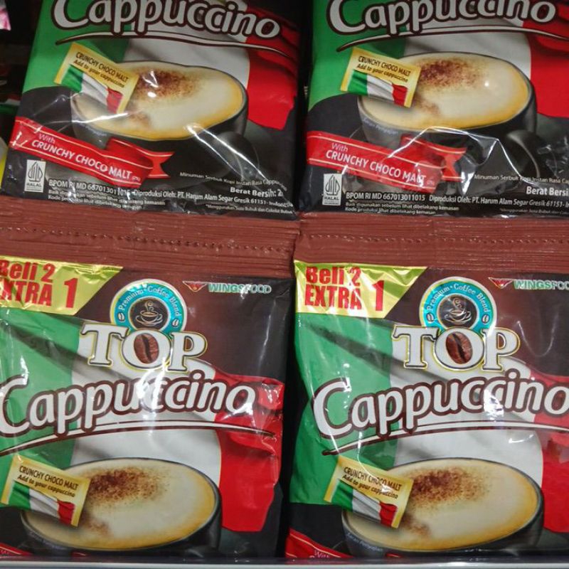 

Top cappuccino choco 25g x 15sachet