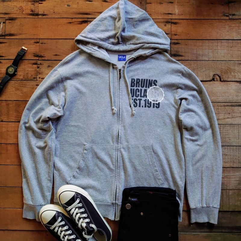 HOODIE UCLA ZIPPER