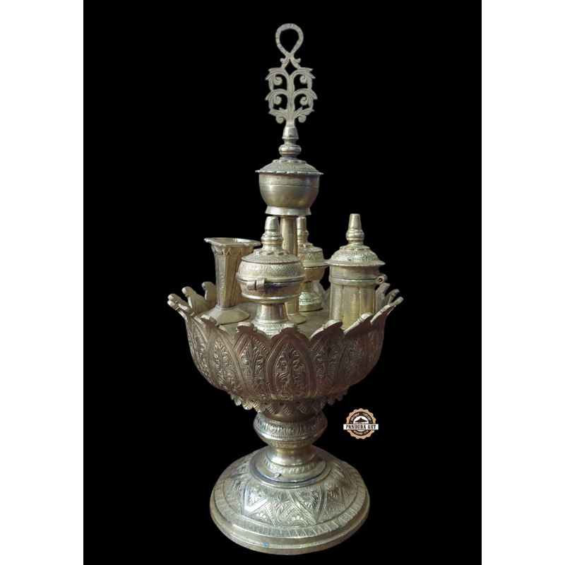 Kinangan BANJAR ukir kuningan KUNO