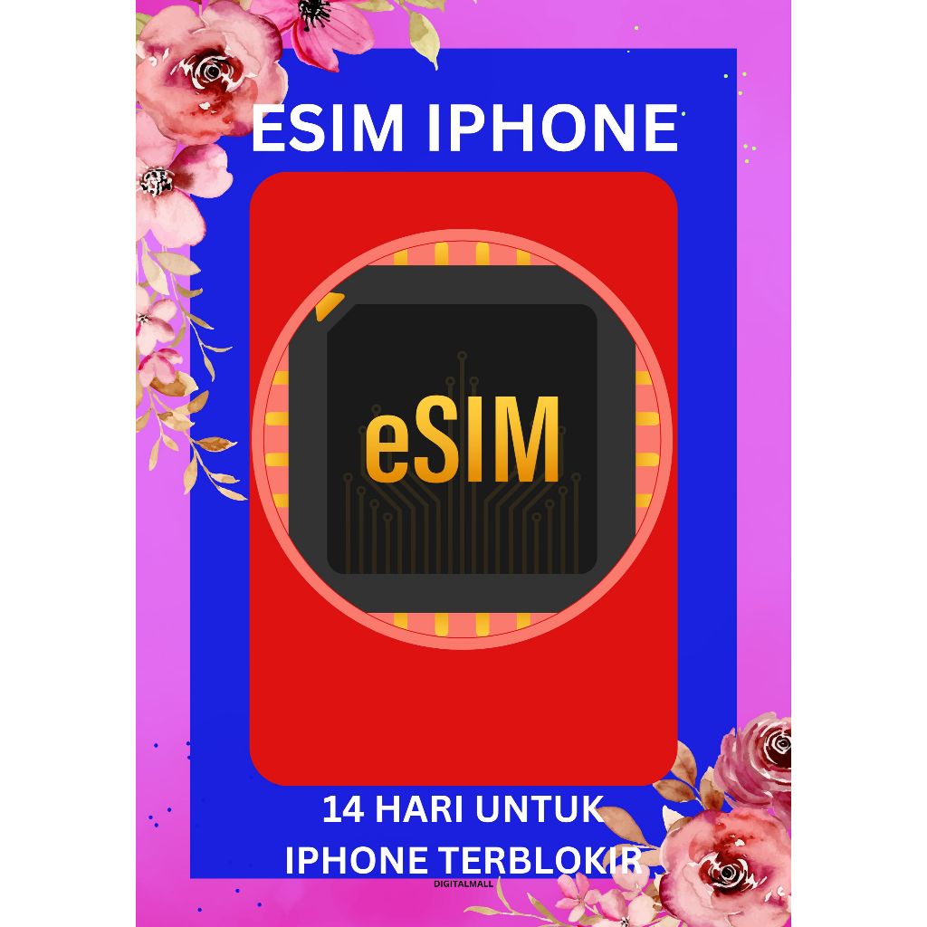 ESIM UNTUK IPHONE IMEI TERBLOKIR