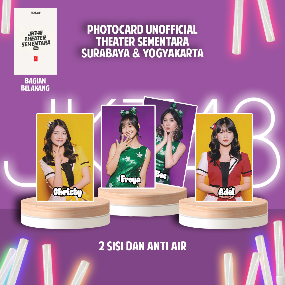 PHOTOCARD JKT48 Theater Sementara ( RKJ/RAMUNE )