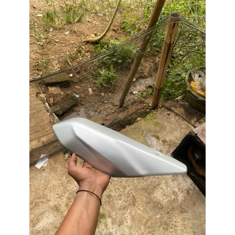 TAMENG KNALPOT COVER KNALPOT KLX BF DAN DTREKER BF ORIGINAL COPOTAN