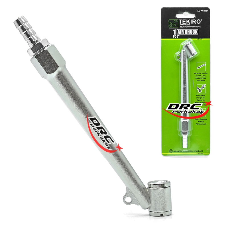 ZA. Air Chuck Tekiro Japan 6 Inch Kepala Pompa Angin Ban Motor & Mobil