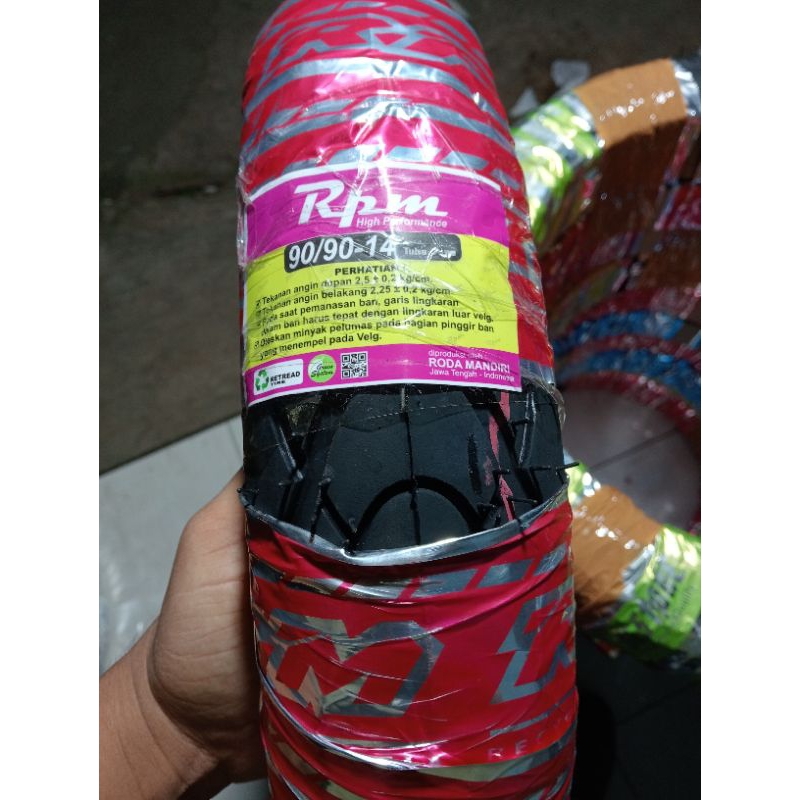 ban tubles 9090 14 matik belakang