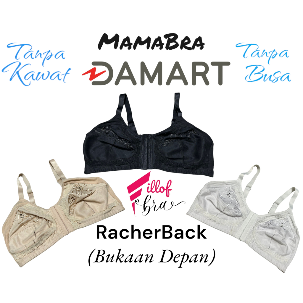 Damart Bra RacherBack Cotton