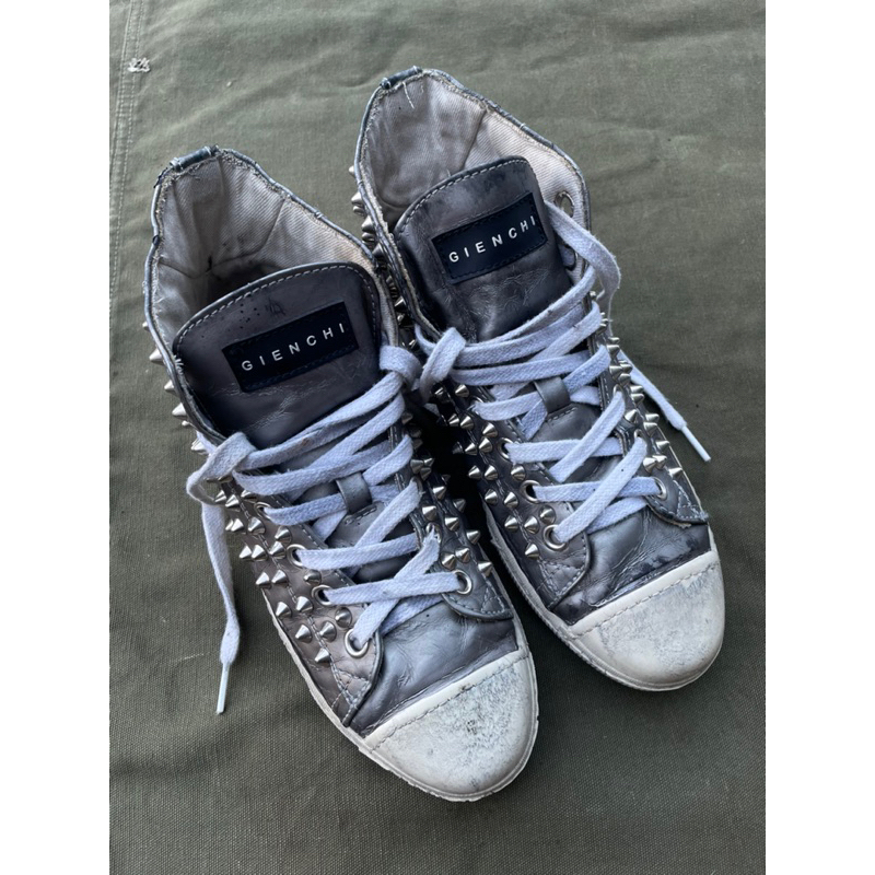 Gienchi Studded Hightop Sneakers