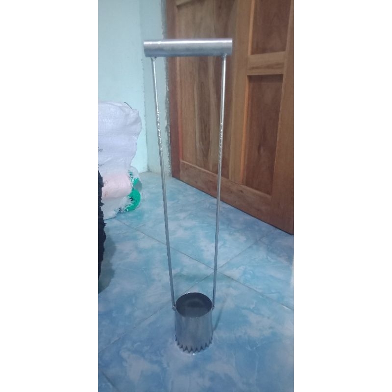 alat plong mulsa plong cemplong alat pelubang mulsa cemplong panjang 60cm pelubang plastik mulsa ber