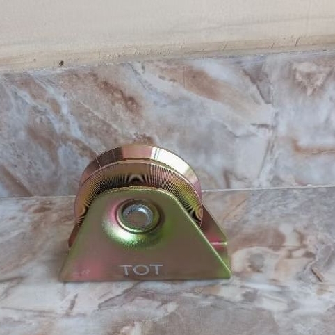 TOT RODA GERBANG PAGAR RODA PAGAR RUMAH MODEL U 70 MM RODA BESI PAGAR  RODA