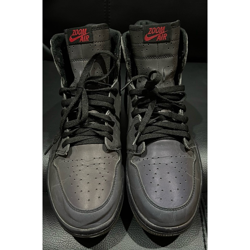 FOR SALE : VERY RARE & HOT ITEM Second Preloved N I K E A.I.R Jordan 1 Retro High Zoom 'Fearless'  S