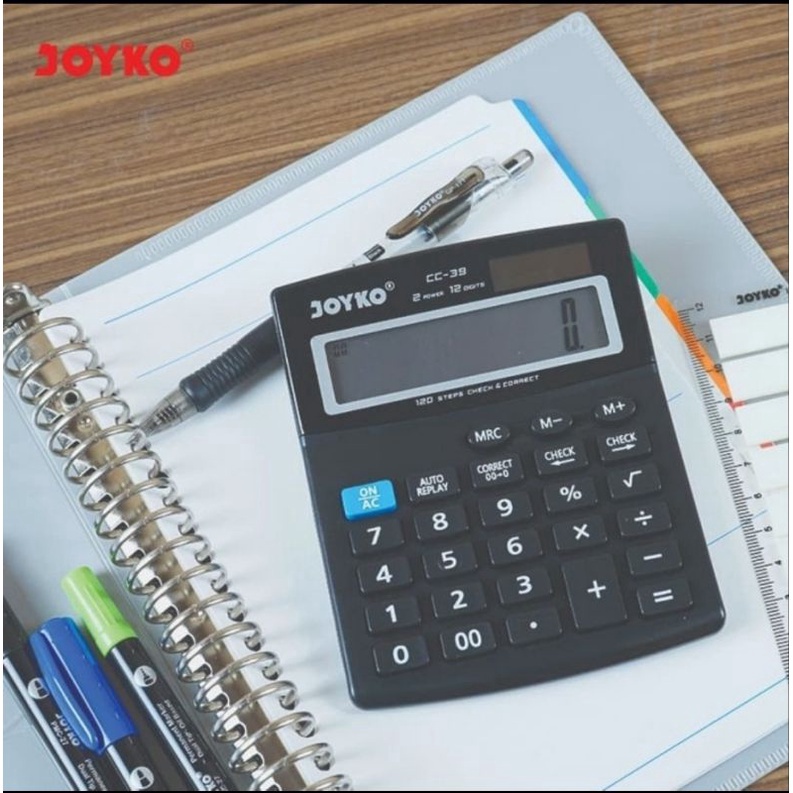 

PRODUK TREND Kalkulator JOYKO CC 39 Calculator Check Correct Bisa Cek Ulang Ori CC39