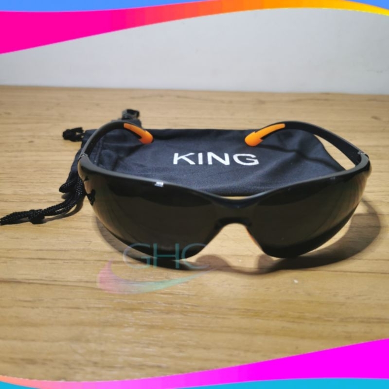 Kaca Mata Sapety Black King Original Kacamata Las Proyek Feshion Safety