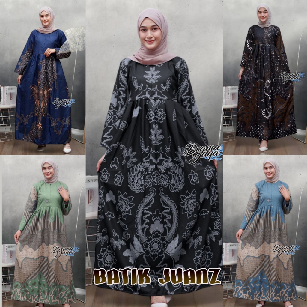 - NEW ARRIVAL - GAMIS BATIK MOTIF PREMIUM TERBARU KEKINIAN MURAH TAPI BUKAN MURAHAN