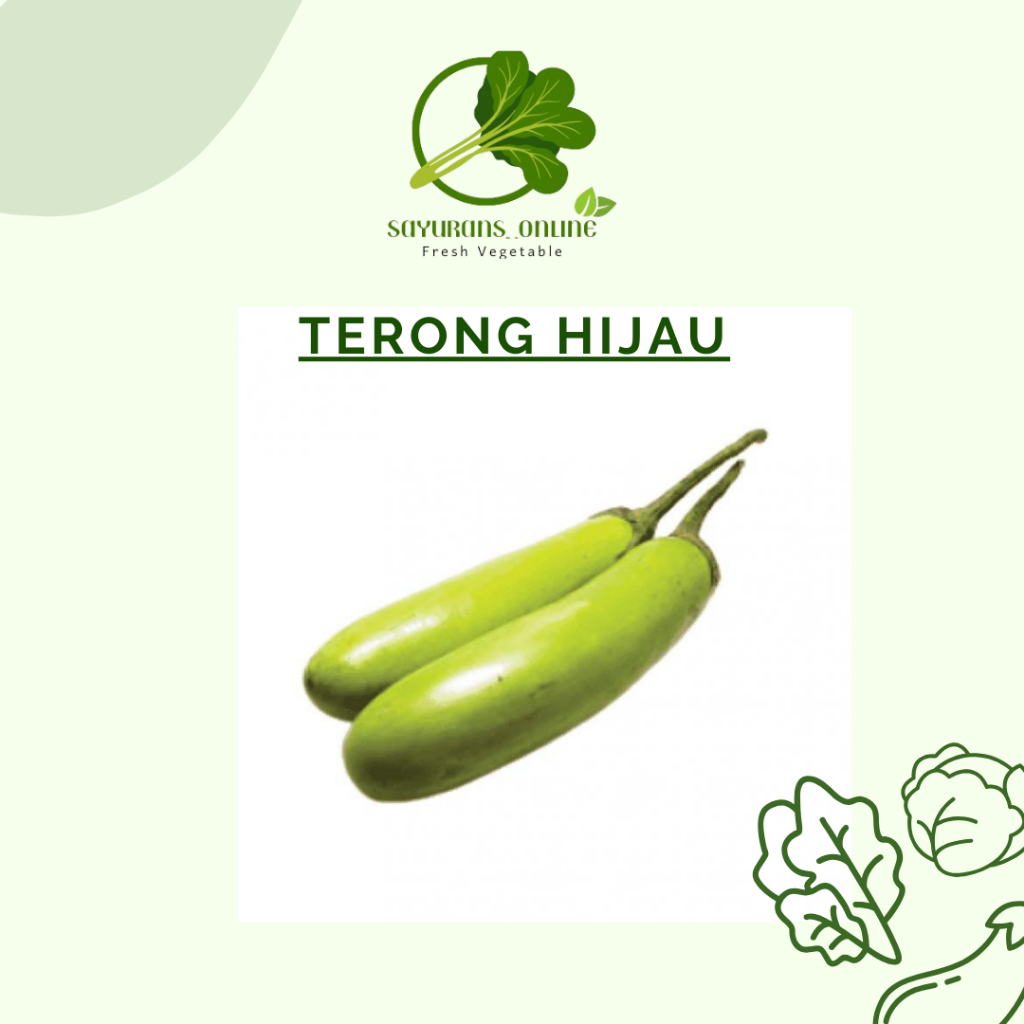 

terong hijau 500gr