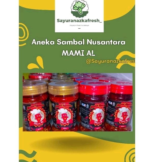 

Sambal Mami AL 150ML Sambal Cumi, Sambal Bawang