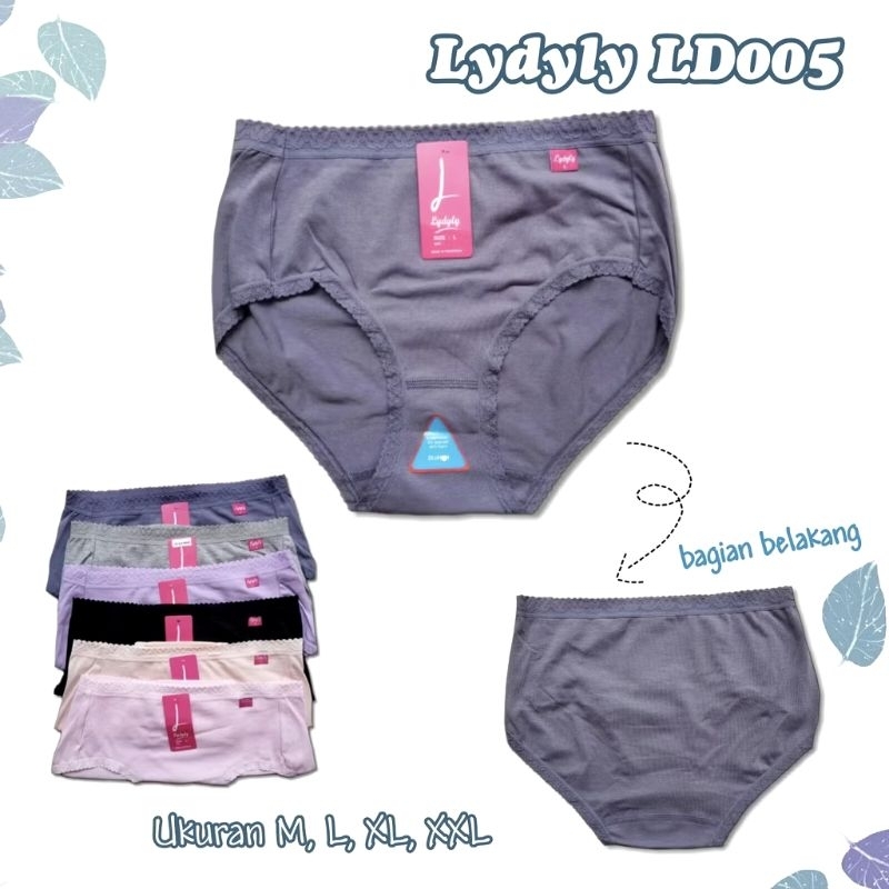 1pc CELANA DALAM WANITA LYDYLY L 005// CELANA DALAM LYDYLY KARET RENDA