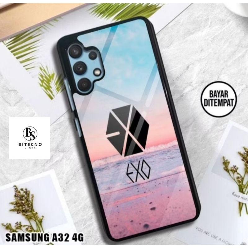 COD Case Samsung A32 4G A52 5G Gamabar Walpaper EXO Aesthetic Casing Hp Bisa Juga Custem Gambar