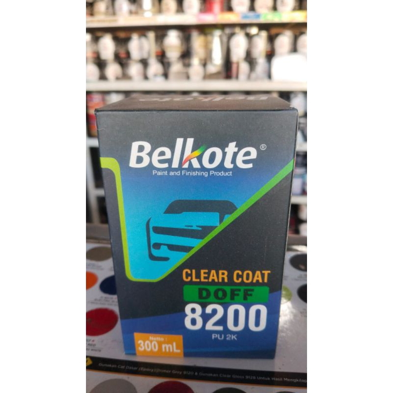 CLEAR COAT BELCOTE CLEAR DOFF PU 2K