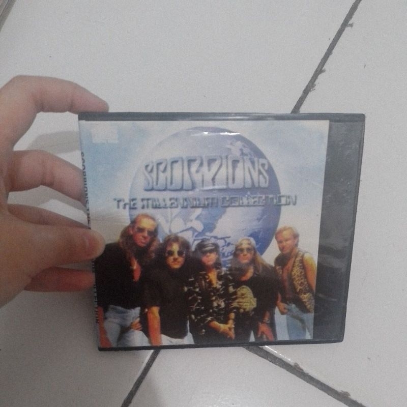 Kaset CD Scorpions The Millenium Collection Kaset CD Kaset Lagu Barat Band Scorpions