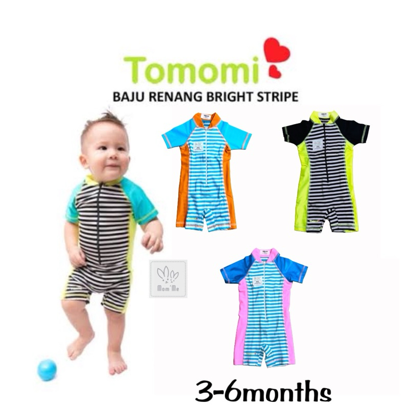 TOMOMI BAJU RENANG BAYI 3-6bulan