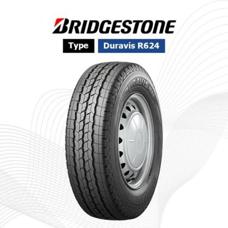 ban mobil 195 r14 bridgestone duravis R624 ukuran 195 14 untuk Traga 195r14