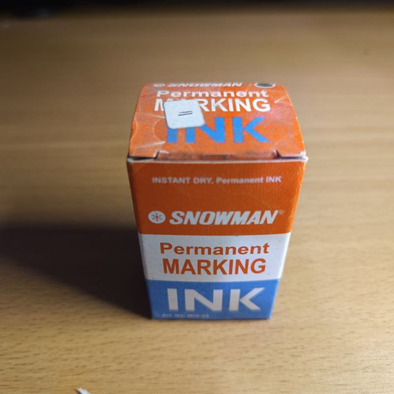 

Isi Ulang Tinta Permanent / Refill Ink Spidol Snowman Permanen Marking