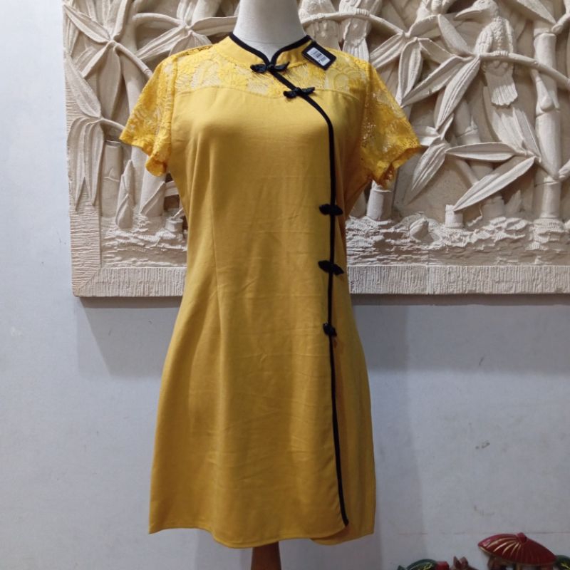 Cheongsam / Qipao / Dress Cheongsam / Dress Qipao / Baju Imlek Baru