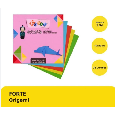 

FORTE - Kertas Lipat Origami 16x16 cm