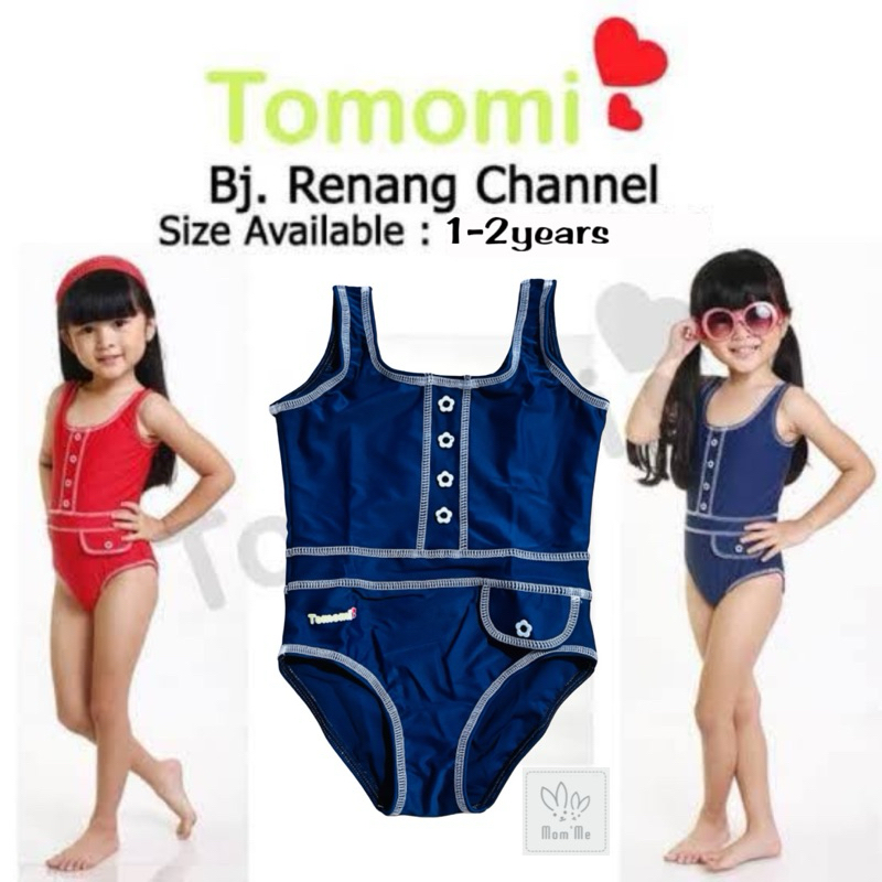 TOMOMI BAJU RENANG CHANNEL 1-2tahun