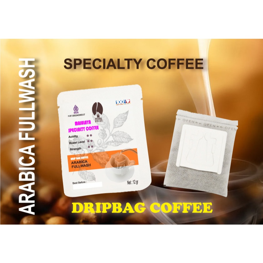 

FULLWASH SINGLE ORIGIN SPECIALTY 100%ARABICA DRIPBAG