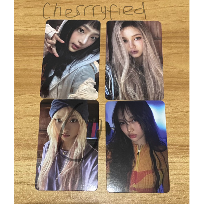 newjeans supernatural drawstring bag album murakami photocard minji danielle hyein haerin pc new jea
