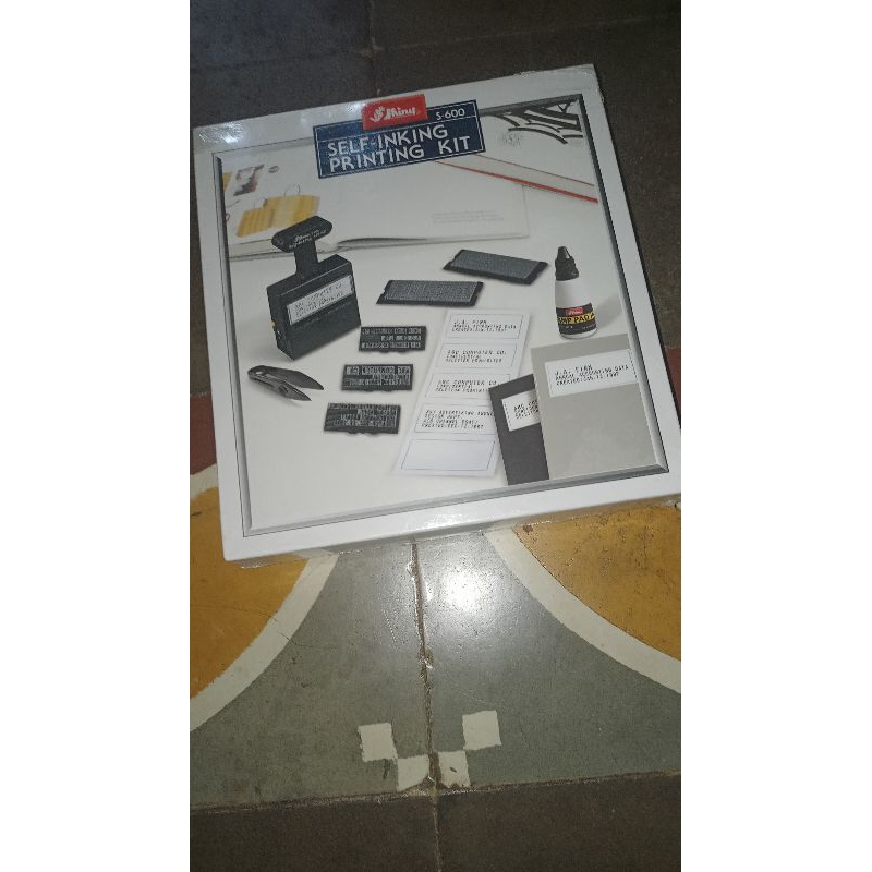 

Baruuu !! Stempel Shiny S-600 Printing Kit Harga Termurah