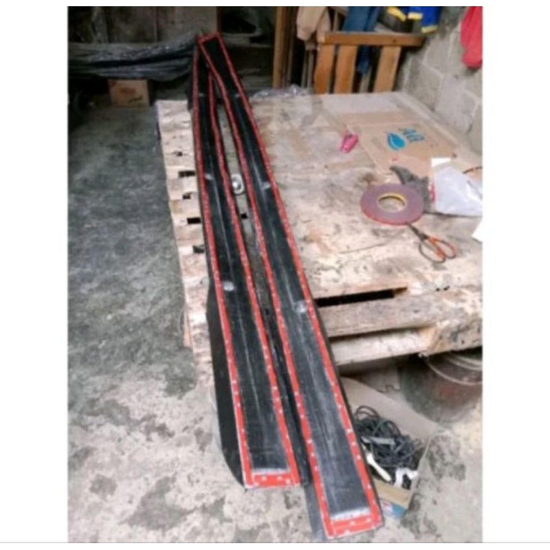 KUALITAS TERBAIK.Roof Rail Sporty Avanza/Xenia 2004 sd 2010+perekat pemasangan