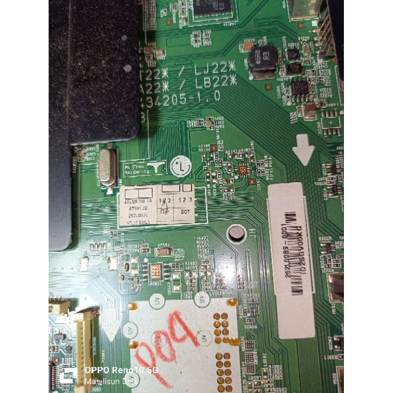 Mesin TV LG 42LM6700-TA - Mobo MB Mainboard TV LG 42LM6700 TA.