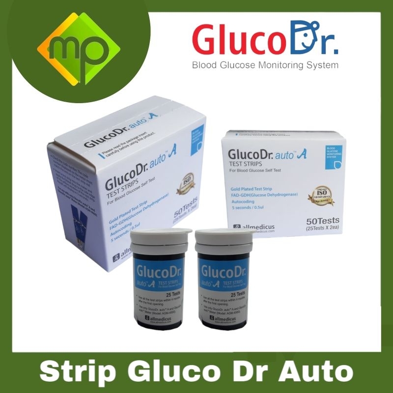 Strip Gluco Dr Auto  Isi Ulang Gluco Dr Auto  Refill Gluco Dr Auto