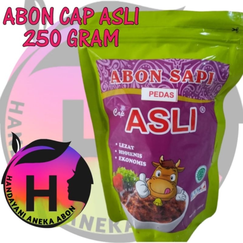 

Abon cap Asli 250 gram