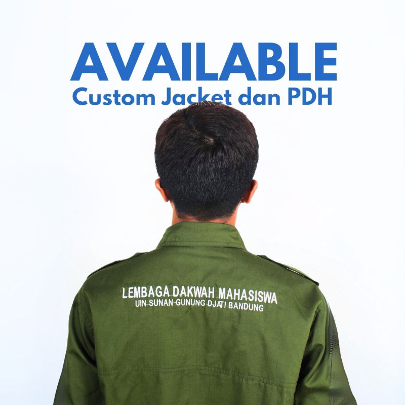 TERSEDIA Kemeja Custom - PDH Custom - Custom Kemeja dan Jaket