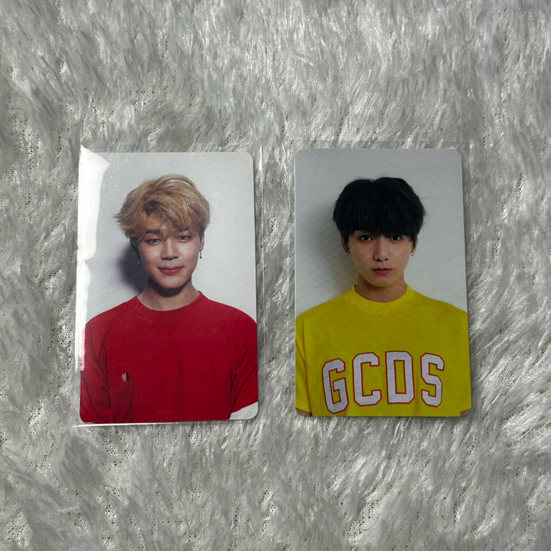 Photocard Jungkook & Jimin Love Yourself V