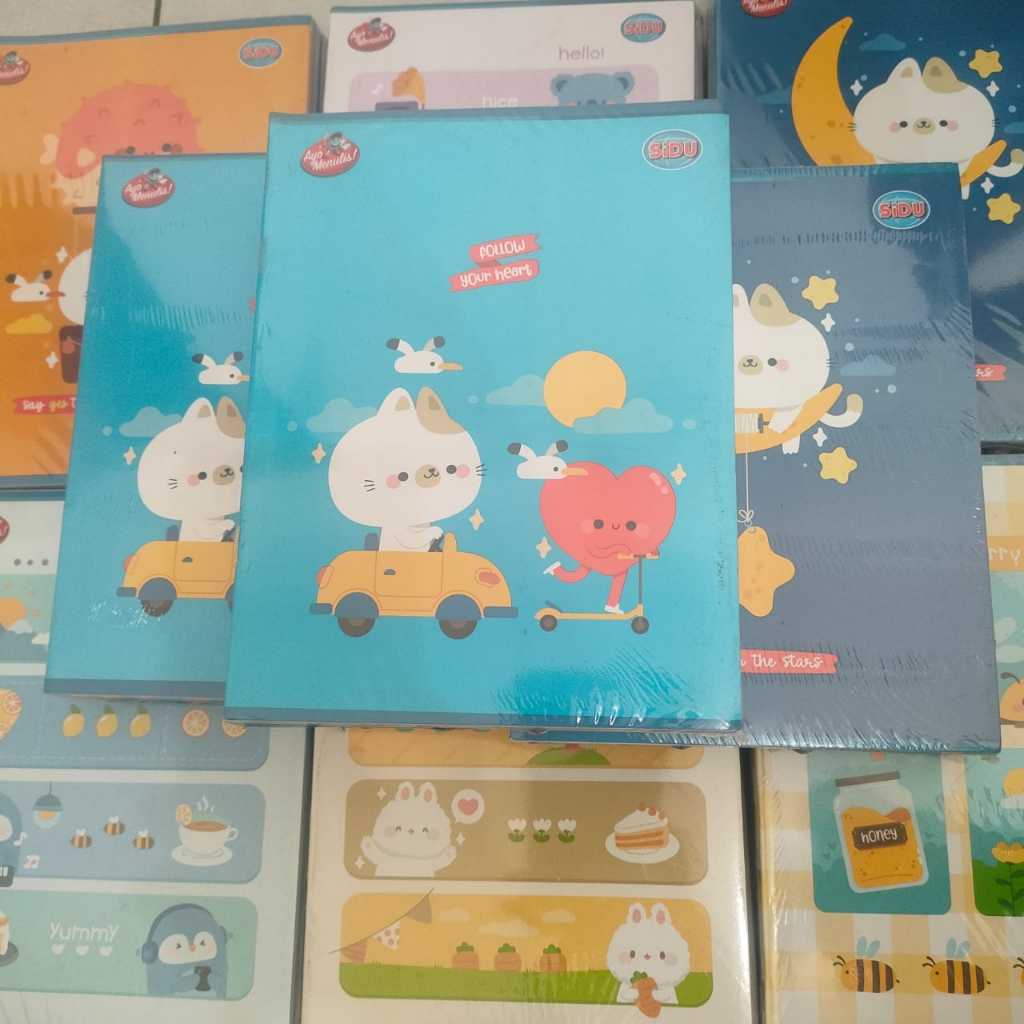 

Buku tulis sidu 38 lembar isi 10 buku motif campur
