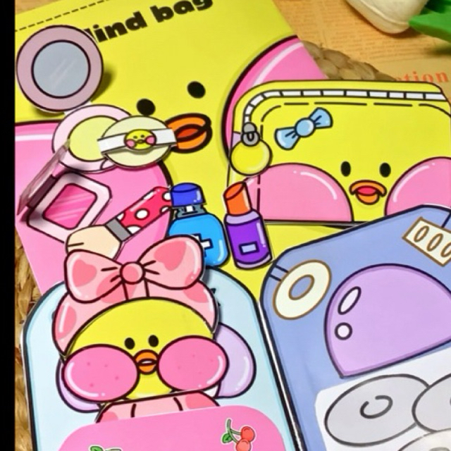 Blind Bag Bebek Viral/ mainan Paper duck/ paperdoll duck
