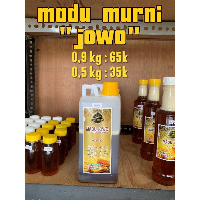 

MADU MURNI "JOWO" NEKTAR BUNGA RAMBUTAN 1Kg