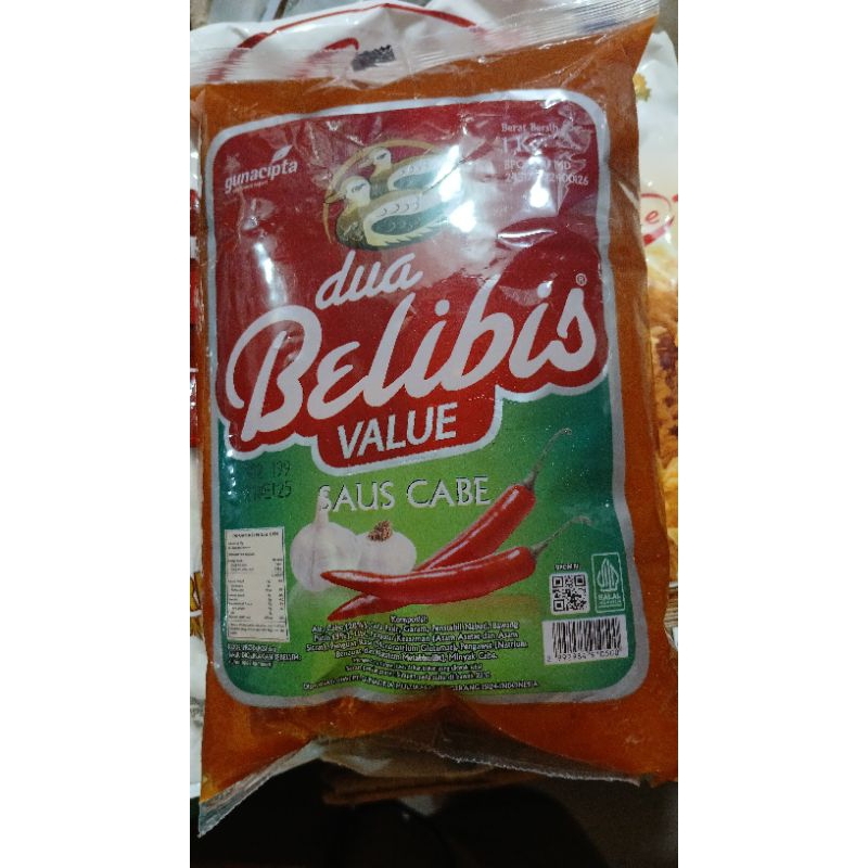 

saus cabe belibis vaule 1kg