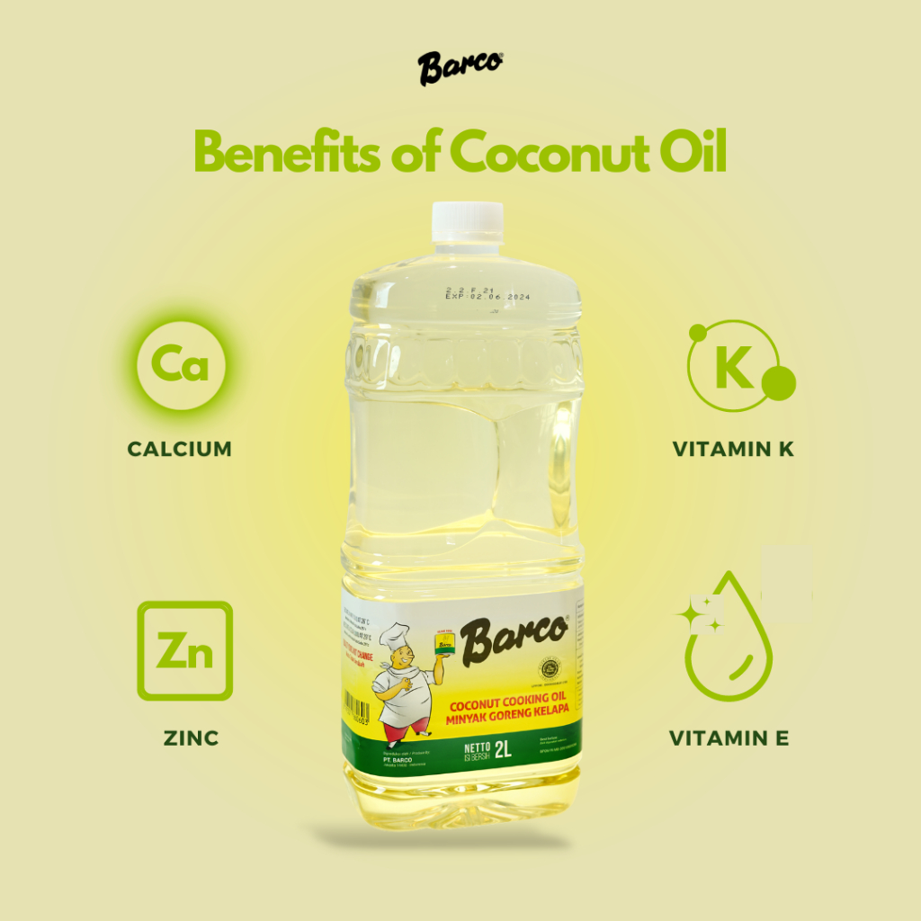 

Barco Minyak Goreng Kelapa Botol 2 Ltr