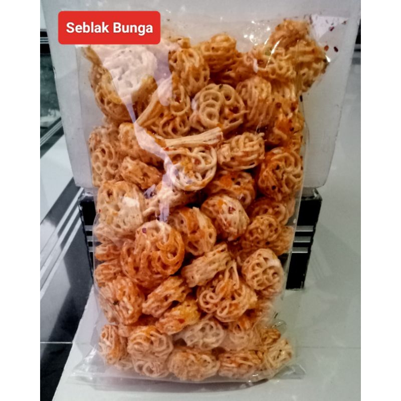 

Seblak Kering Mawar Rafael Pedas Gurih 250 Gram Krupuk Seblak