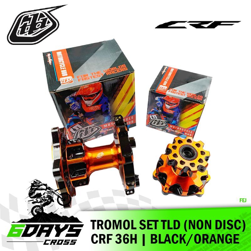 Tromol Set CRF 150 TLD 36 Hole Double Bearing