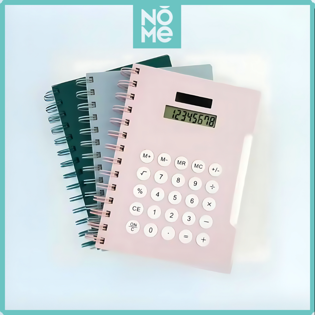 

NOTEBOOK WITH CALCULATOR | BUKU AGENDA KALKULATOR