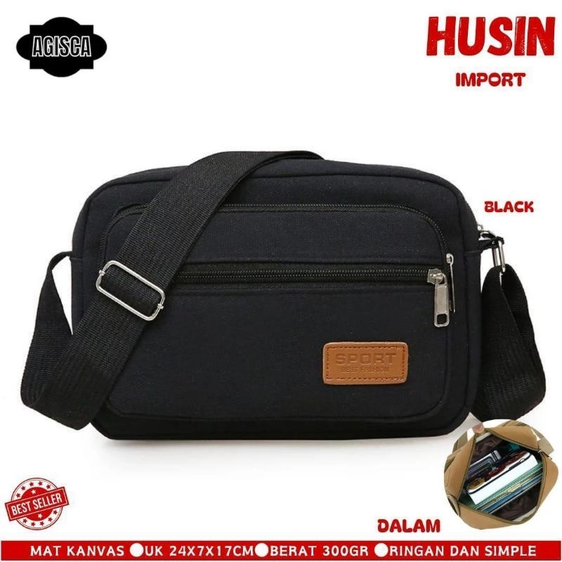HUSIN TAS SELEMPANG COWOK by AGISCA