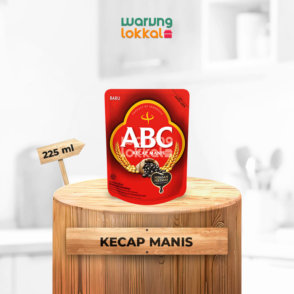 

ABC Kecap Manis 225ml - Warung Lokkal