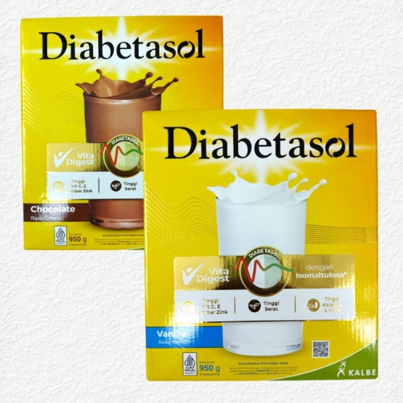 

DIABETASOL Susu Nutrisi (Chocolate, Vanilla)